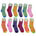 Women's Computer Socks- Lined Patterns